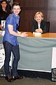 chris colfer hilary clinton book signing 01