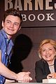 chris colfer hilary clinton book signing 10