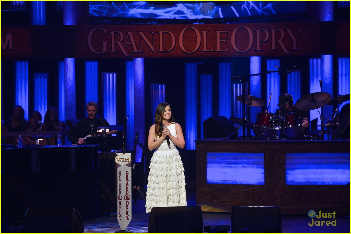 lucy hale makes her grand ole opry debut 06