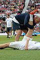 olly murs socceraid tackled 14