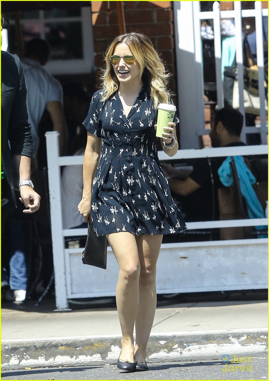 sophia bush two events lunch day after 13