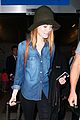 emma stone andrew garfield land in los angeles separately 10
