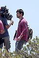 taylor lautner goes shirtless for run the tide beach scenes 15