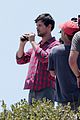taylor lautner goes shirtless for run the tide beach scenes 20