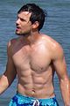 taylor lautner goes shirtless for run the tide beach scenes 26