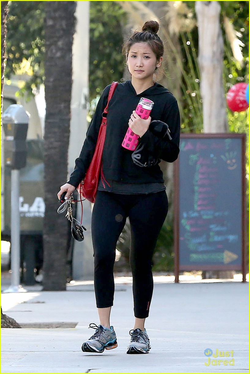 brenda song starts week with workout 01