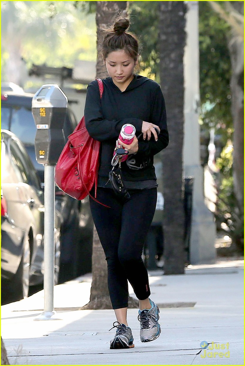 brenda song starts week with workout 07