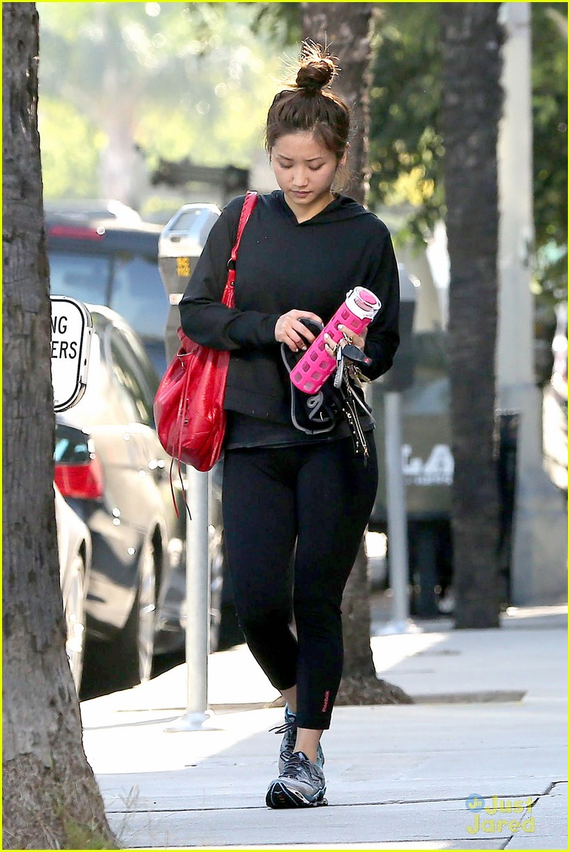 brenda song starts week with workout 10
