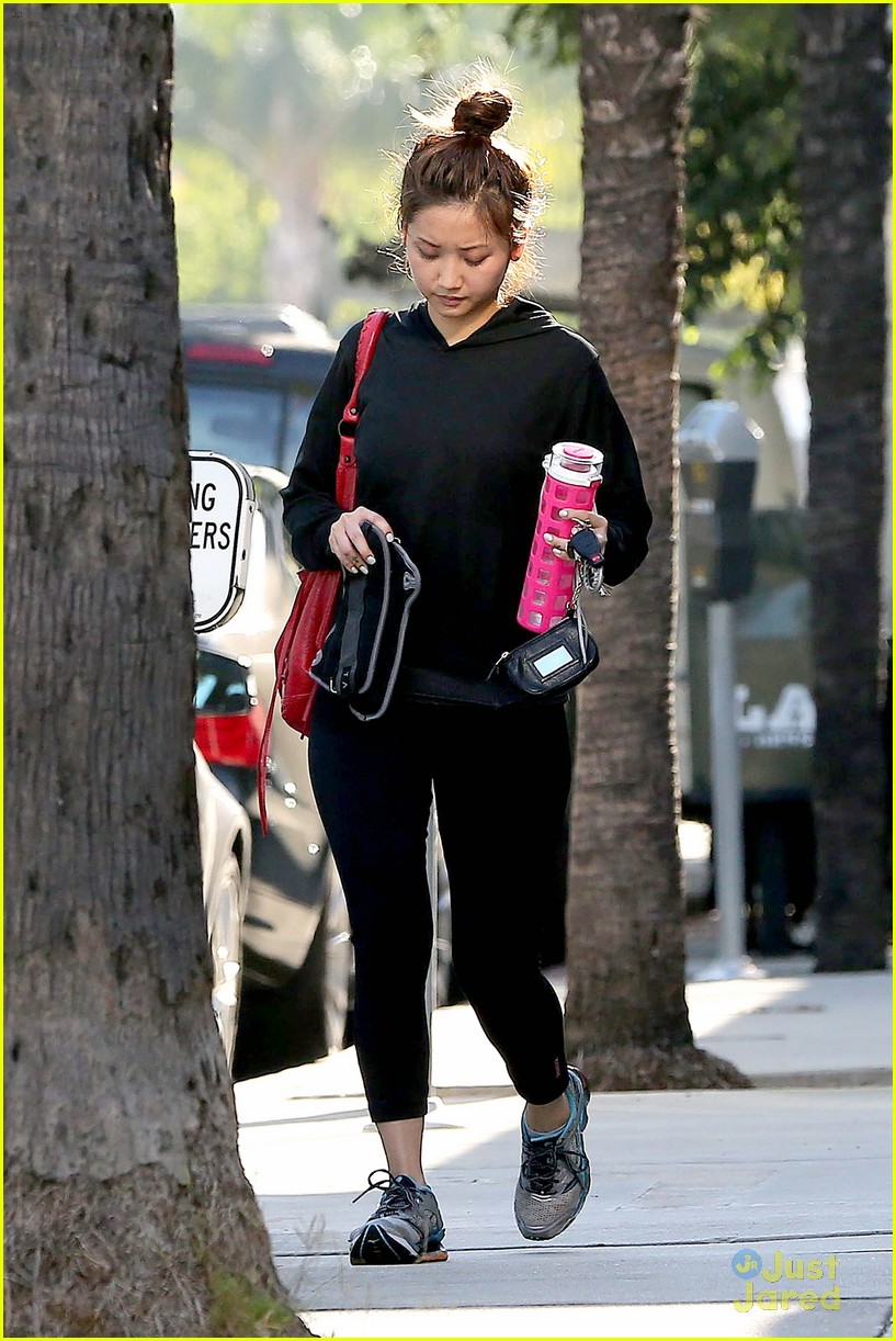 brenda song starts week with workout 12