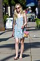 elle fanning switches casual chic outfits errands 03