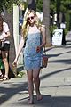 elle fanning switches casual chic outfits errands 29