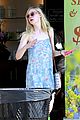 elle fanning switches casual chic outfits errands 32