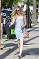 elle fanning switches casual chic outfits errands 37