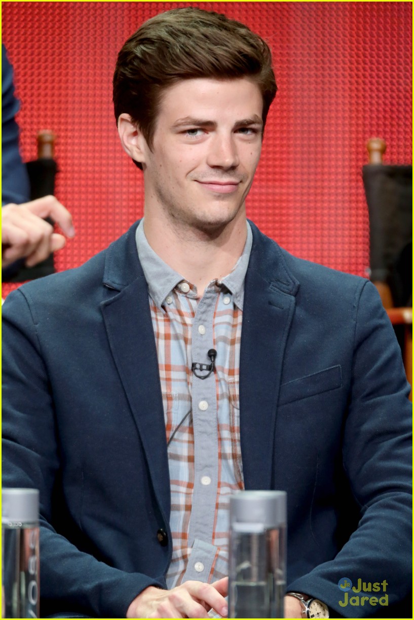 grant gustin the flash tca panel party 08