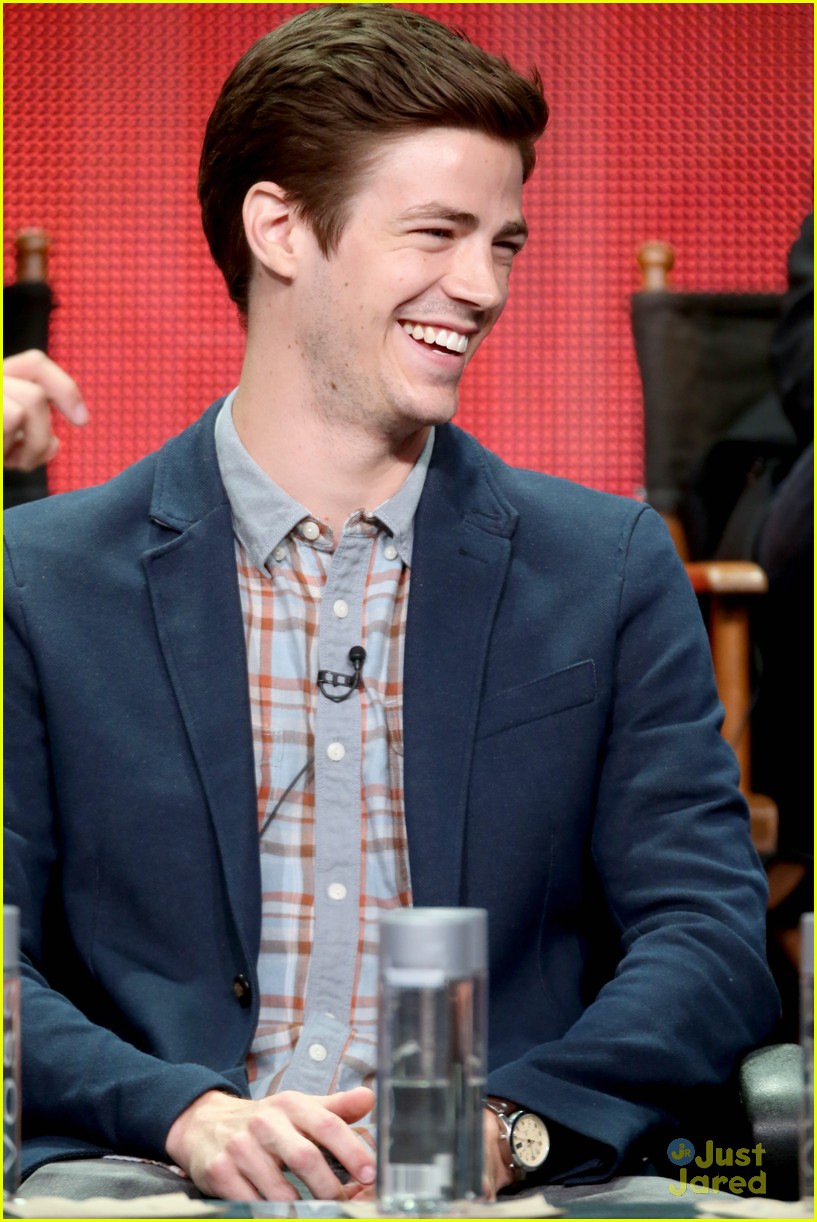 grant gustin the flash tca panel party 13