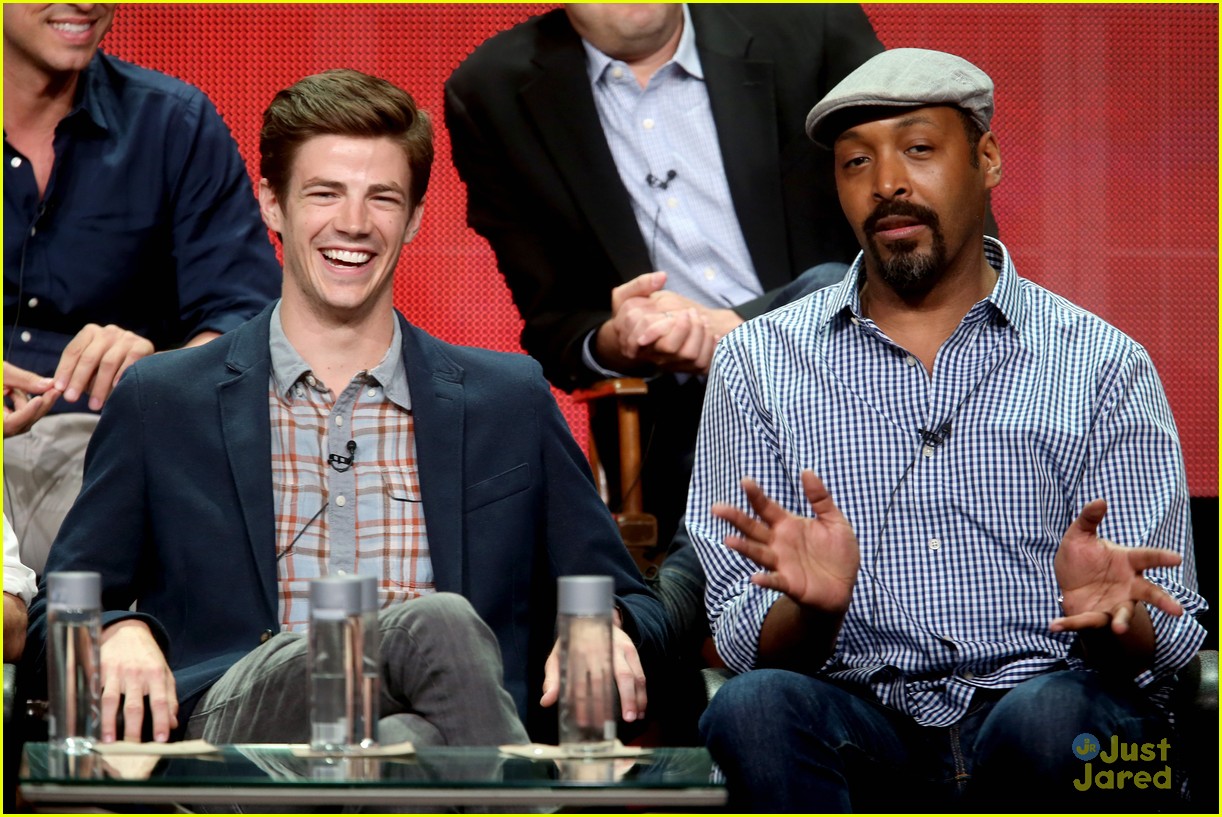 grant gustin the flash tca panel party 22