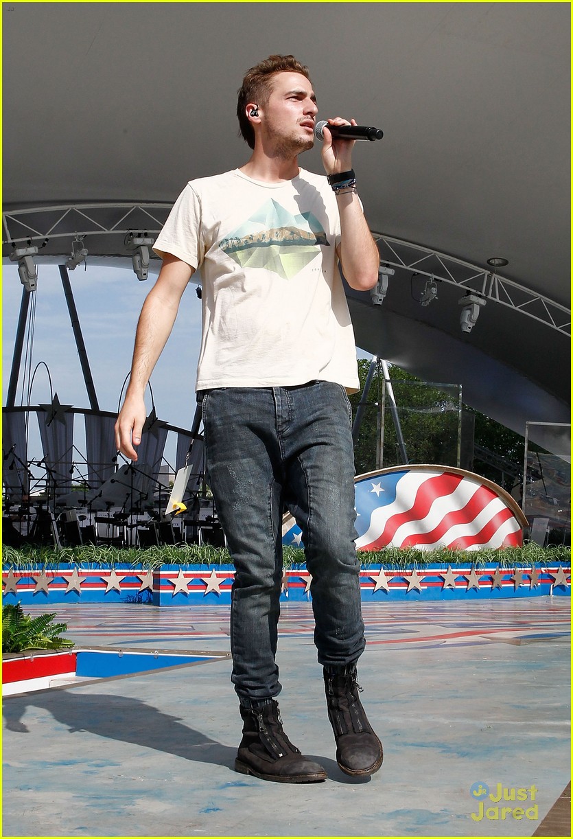 kendall schmidt a capitol fourth 2014 rehearsal 04