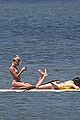 kendall jenner hailey baldwin paddleboarding bikini 06