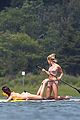 kendall jenner hailey baldwin paddleboarding bikini 11