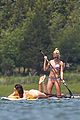 kendall jenner hailey baldwin paddleboarding bikini 16
