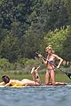 kendall jenner hailey baldwin paddleboarding bikini 20