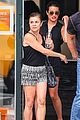 lea michele flashes her lacy white bra while shopping with her mom 14