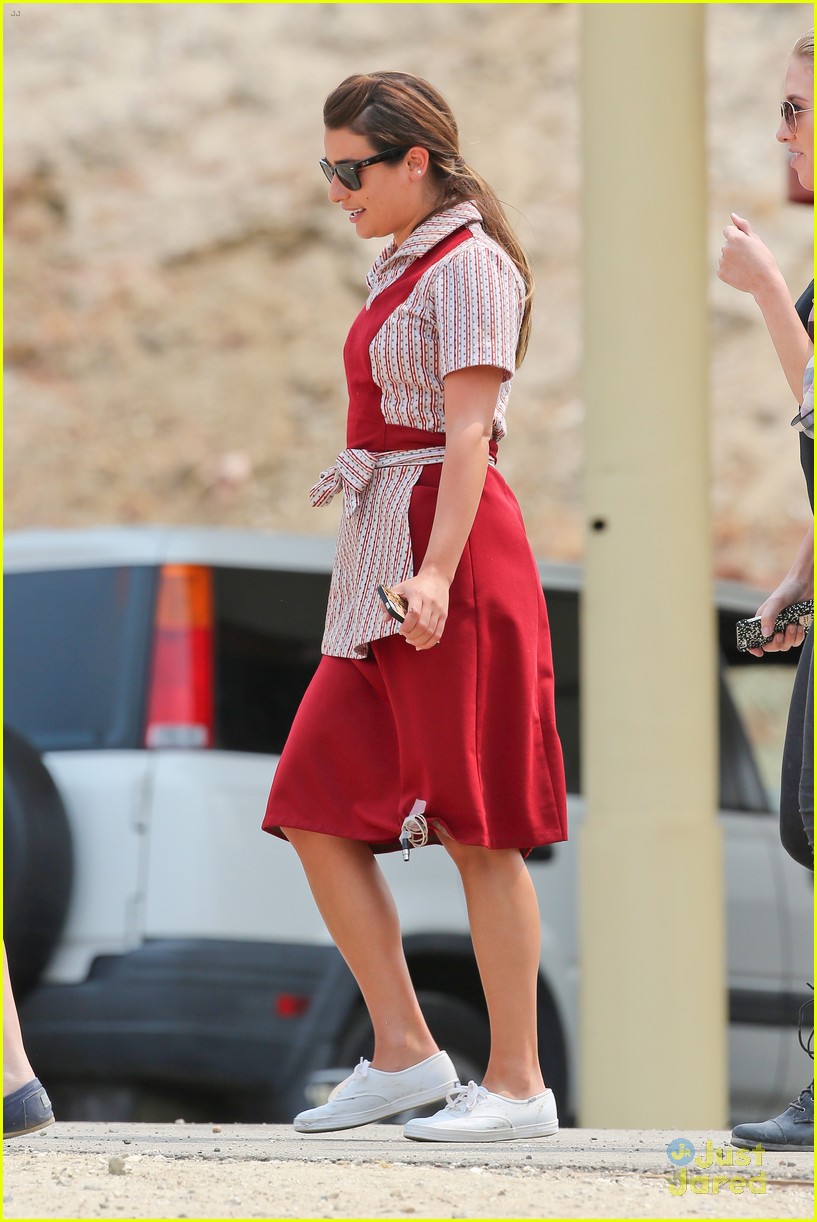 lea michele waitress costume sons of anarchy 11