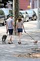 leighton meester adam brody cutest dog walking couple 30
