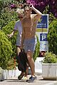 pixie lott oliver cheshire shirtless spain vacation 07