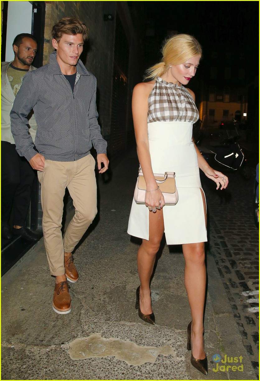 pixie lott oliver cheshire chiltern firehouse outing 02