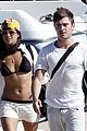 zac efron michelle rodriguez boat italy vacation 06