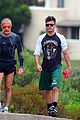 zac efron works on his fitness with gianluca vacchi 01