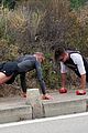 zac efron works on his fitness with gianluca vacchi 09
