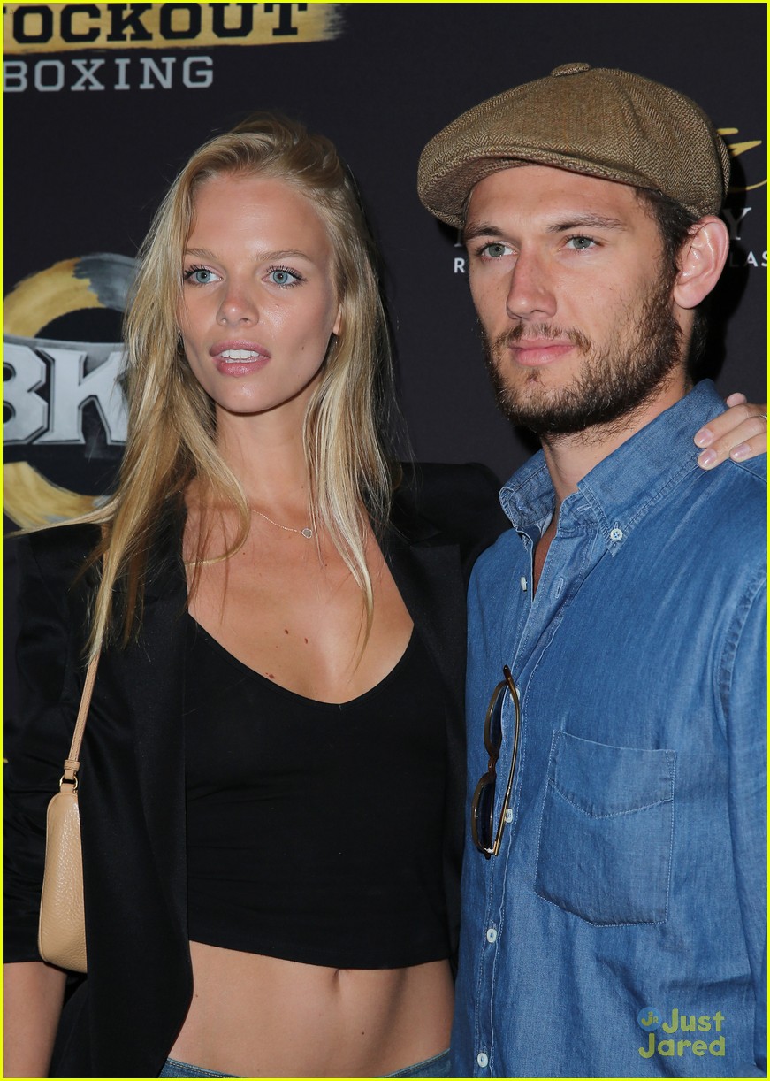 alex pettyfer marloes horst first red carpet appearance 05