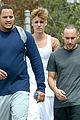 justin bieber boxing skills hike with friends 16