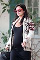rachel bilson wears a form fitting dress to accentuate her baby bump 04