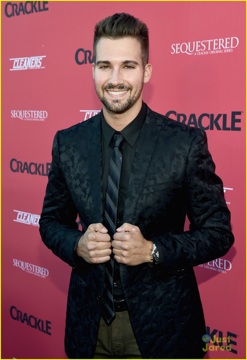 emily osment james maslow crackle cleaners premiere 01