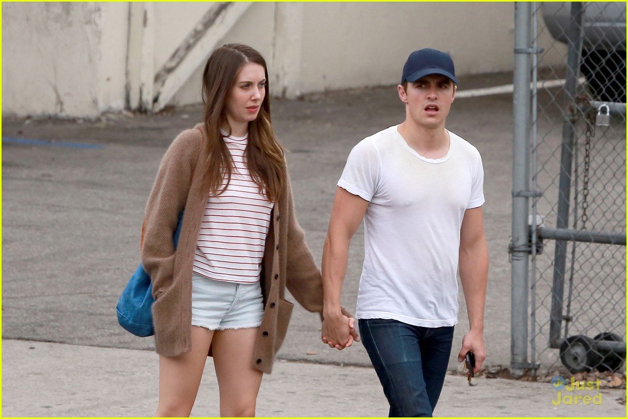 dave franco girlfriend alison brie hold hands 07