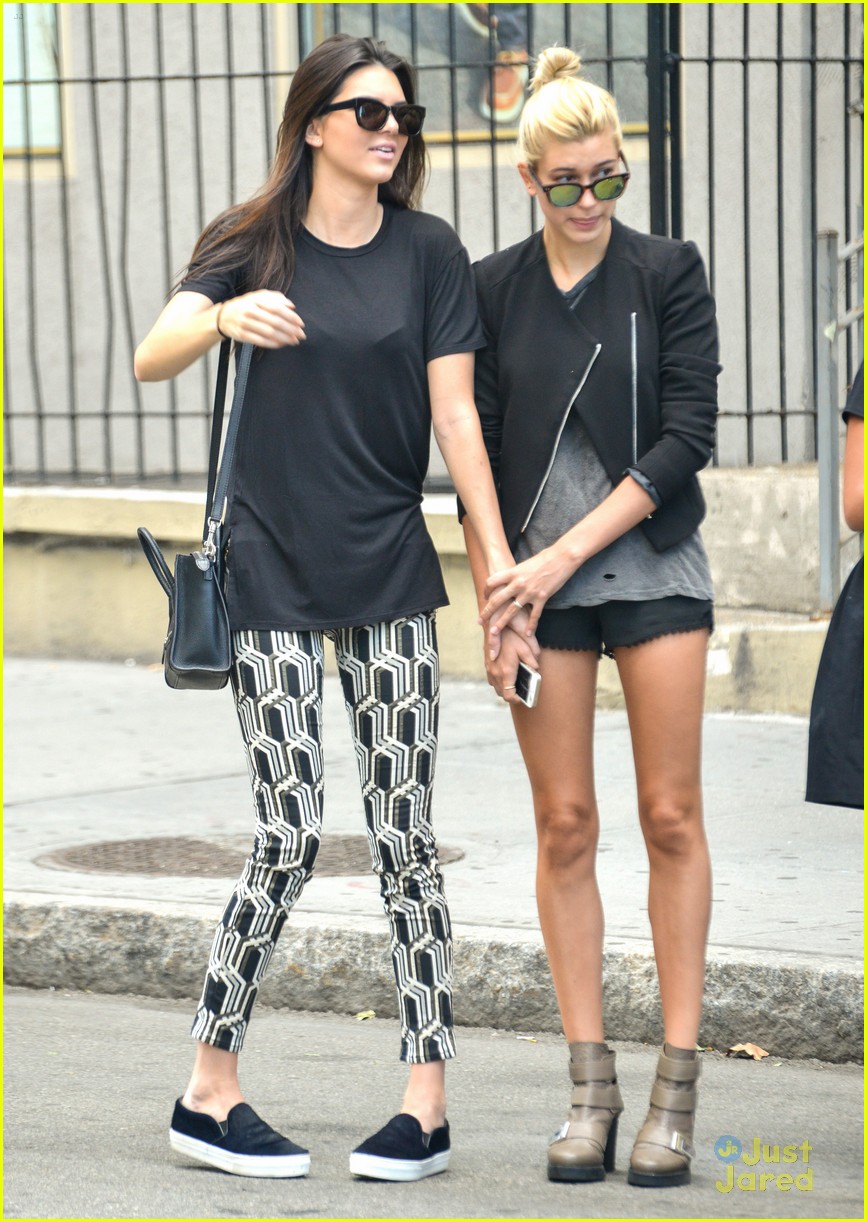 kendall jenner hailey baldwin cab just kendall now 13