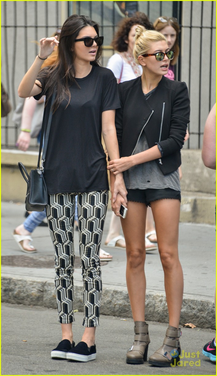 kendall jenner hailey baldwin cab just kendall now 14