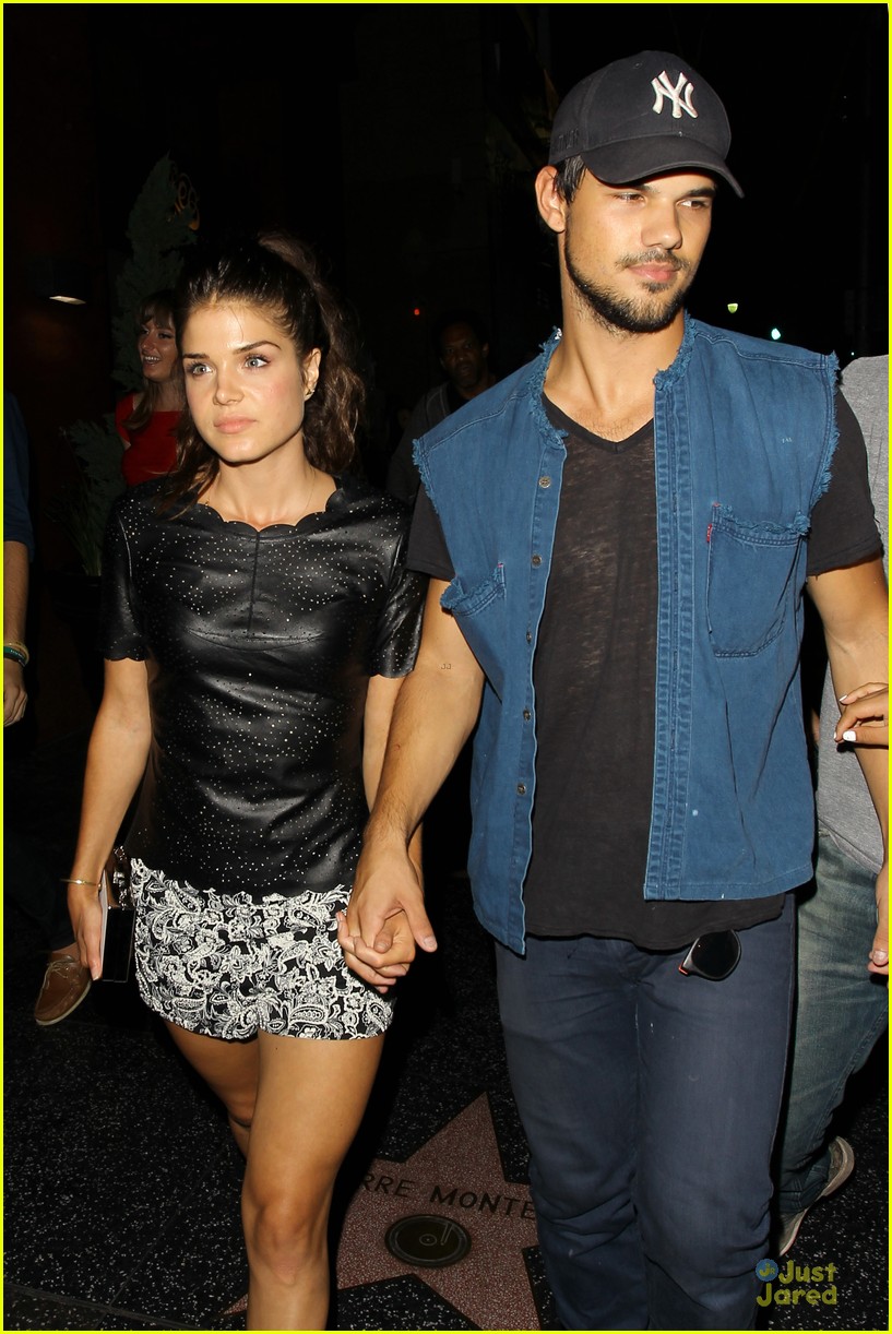 taylor lautner marie avgeropoulos strong hollywood 04