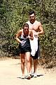 lea michele boyfriend matthew paetz goes shirtless hike 20