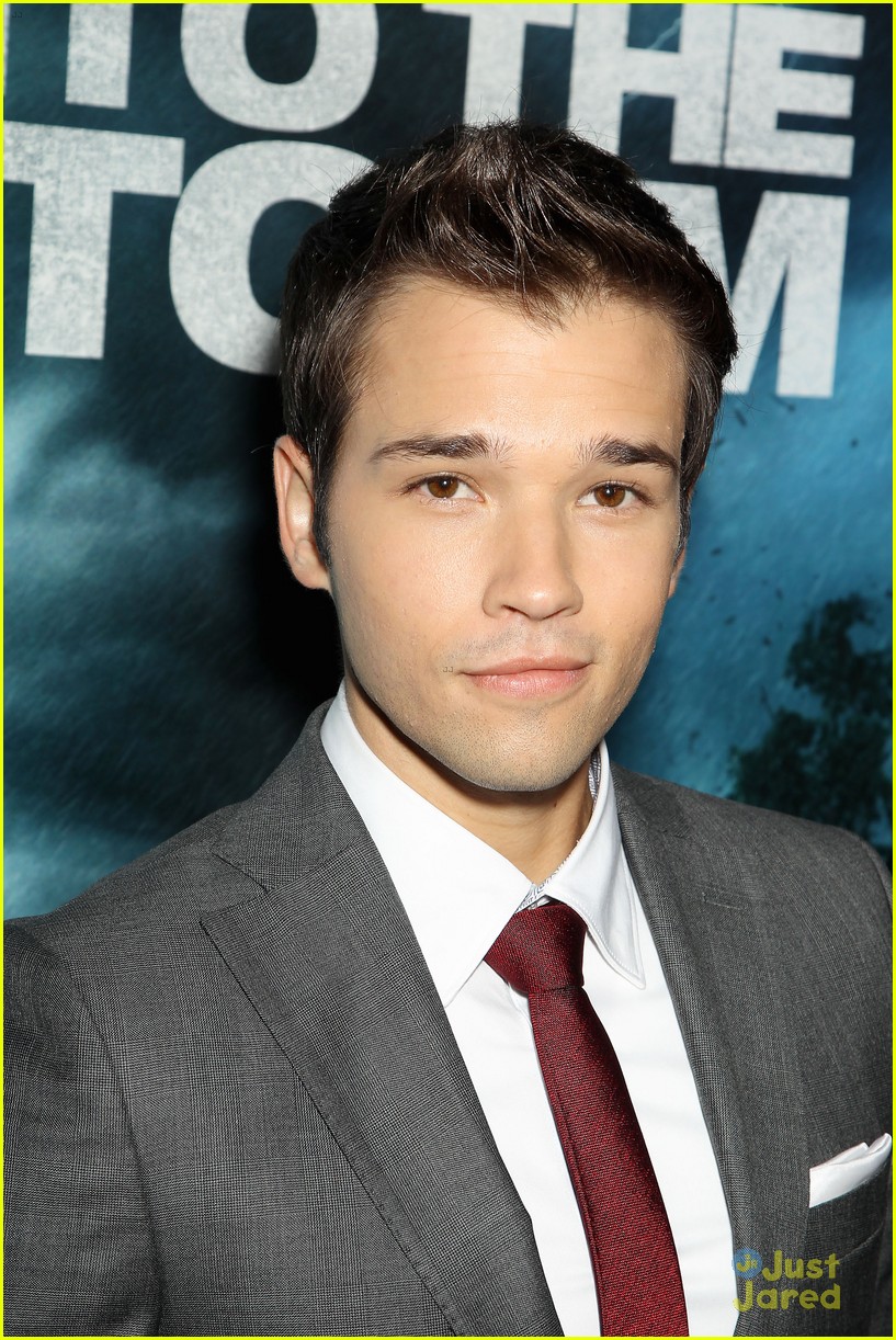 nathan kress jeremy sumpter into the storm nyc premiere 12