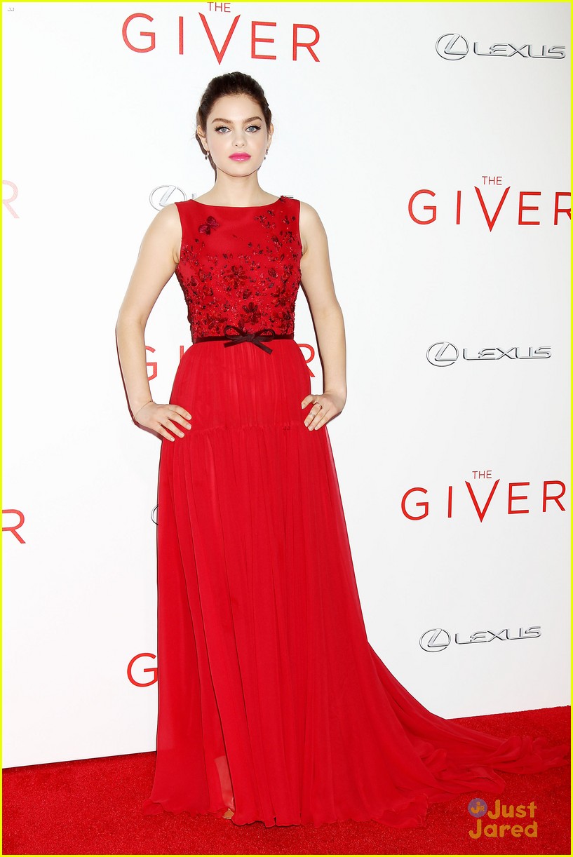 odeya rush the giver nyc premiere 06