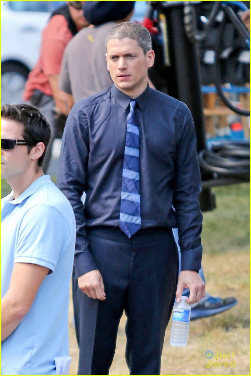 wentworth miller on the flash first set photos 04