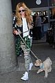 bella thorne pup kingston back in los angeles milan fashion week 07