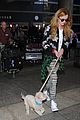 bella thorne pup kingston back in los angeles milan fashion week 13