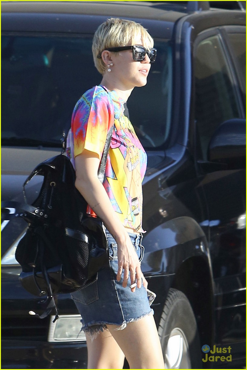 miley cyrus out with friends 13