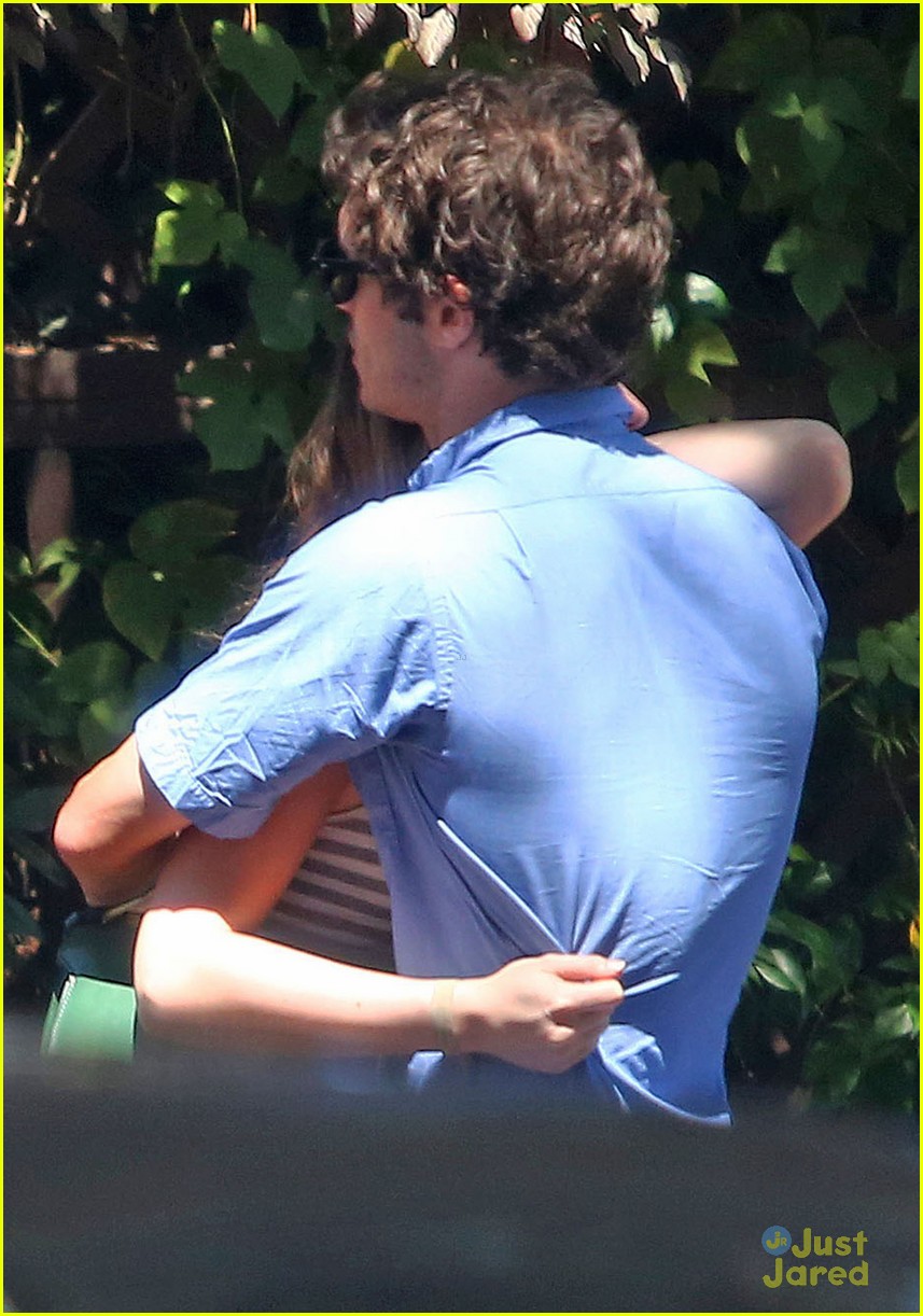 leighton meester adam brody share sweet embrace after lunch 12
