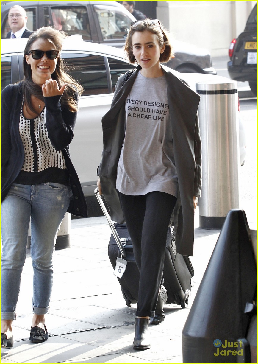 lily collins calls out expensive designers tee shirt 02